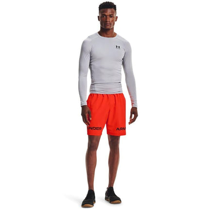 Under Armour Men's Armour HeatGear Compression Long-Sleeve T-Shirt, Mod Gray (011)/Black, 3X-Large