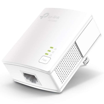 TP-Link AV1000 Powerline Ethernet Adapter - Nano Size, Gigabit Port, PlugPair&Play, Ethernet Over Power, Power Saving Mode, Network Adapter, ???-?? ???? (TL-PA7017)
