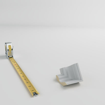 Ekena Millwork MIC02X02JE-CASE-4 P x 2 1/4" H Inside Corner for Moulding MLD02X02X03JE (4-Pack), 4/Pack