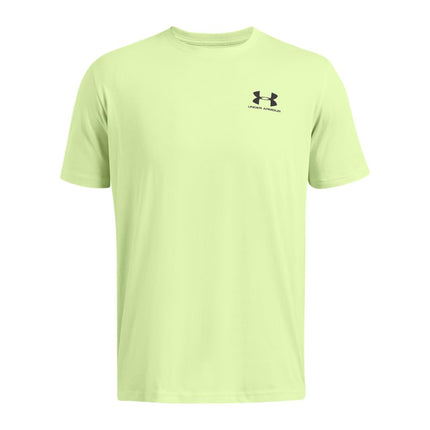 Under Armour Men's Sportstyle Colorblock T-Shirt, (304) Morph Green / / Black, XS