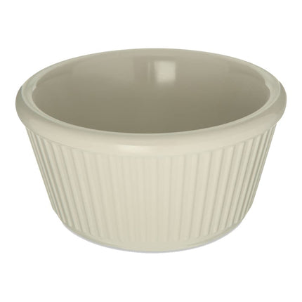 Carlisle FoodService Products Plastic Ramekins, Sauce Bowl for Catering, Kitchen, Restaurant, 4 Ounces, Bone, (Pack of 48)