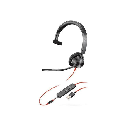Poly Blackwire 3315 - Schnurgebundenes UC Mono-Hea
