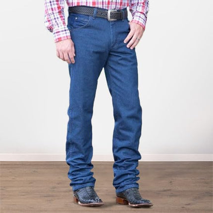 Wrangler Men's Performance Premium Performance Cowboy Cut Regular Fit Jeans, prelavados, 40 W/36 L