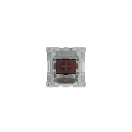 Gateron Brown Mechanical Keyboard Switches (120 Pack) - Tactile & Balanced for Versatile Typing & Gaming - 45g Actuation Force