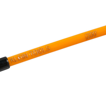 Fish Tape 61 m is Non-Conductive Fiberglass, Flexible for Conduit Measuring as Pull Line Klein Tools 56014