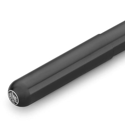 Kaweco LILIPUT Fountain Pen Black I Premium Aluminium Fountain Pen for Ink Cartridges 12.5 cm I Nib: M (Medium)