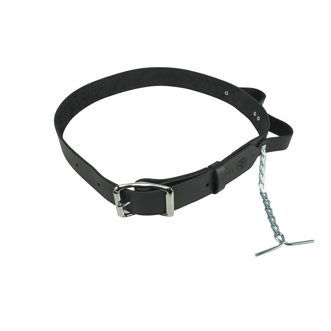 Klein Tools 5207L Electrician's Leather Tool Belt,