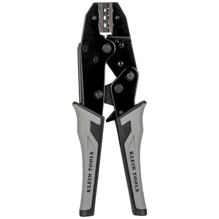 Klein Tools 3010CR MC4 Solar Ratcheting Crimper for 10-14 AWG Stranded Copper Wire PV Connectors