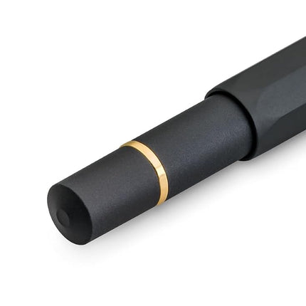 Kaweco PISTON SPORT AL Black/Gold Starter Set I Nib: BB (Extra Broad)