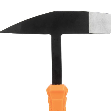 KLEIN TOOLS H80612 Welding Chipping Hammer, 10-Ounce Steel Head Slag Hammer with Shock Reduction Heat-Resistant Nylon Grip Handle, 7-Inch