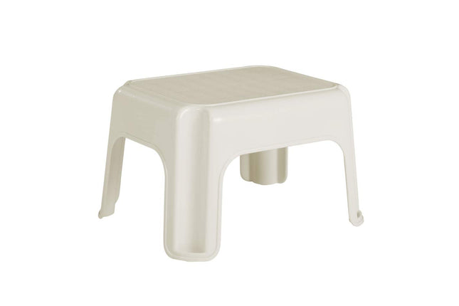 Rubbermaid Roughneck Step Stool, Bisque (FG420087B