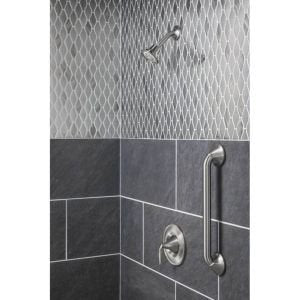 Moen YG2812BN Eva 12" Designer Grab Bar, Brushed Nickel
