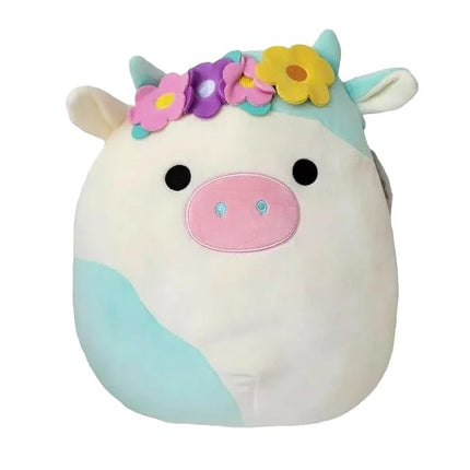Squishmallows Original 8-Inch Belana The Cow with 