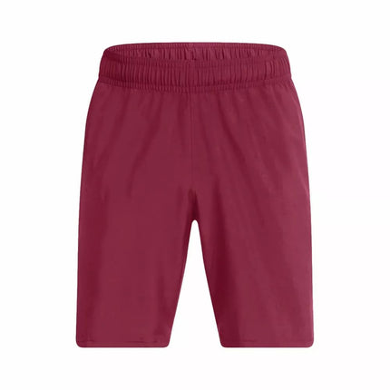 Under Armour Men's Woven Wordmark Shorts, (625) Cardinal / / Racer Red, X-Small