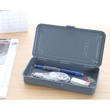 TRUSCO T-19LS Trunk Tool Box, 80.9 x 4.9 x 1.3 x 1.3 inches (203 x 109 x 35 mm), Light Sand