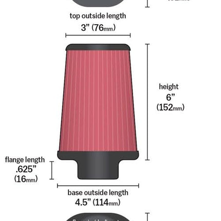 K&N Filters 57-1125P Motorcycle Performance Intake Kit
