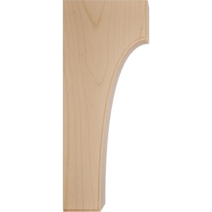 Ekena BKTW04X04X10CVAL 3 1/2" W x 4" D x 10" H Clarksville Bracket, Alder