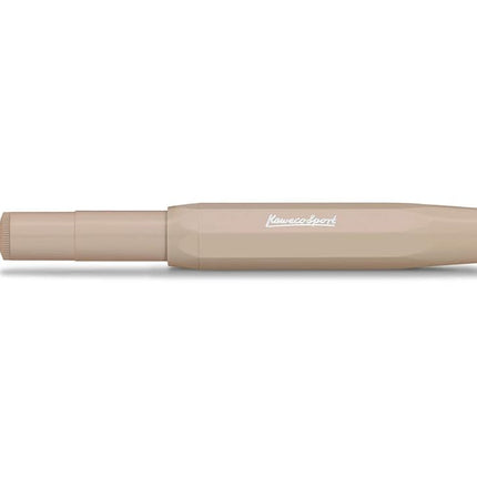 Kaweco Skyline Sport Premium Fountain Pen - Macchiato, BB Nib, Ink Cartridge, 13 cm