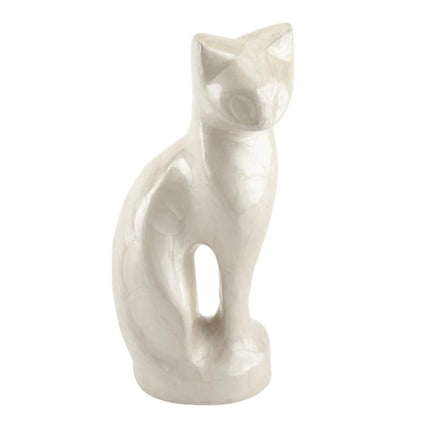 Urns UK Aluminium Urn for Cat, Stanley Pearl