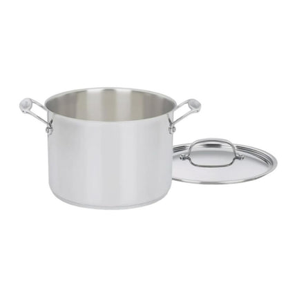 CUISINART 766-24 Chef's Classic 8-Quart Stockpot with Cover, Silver