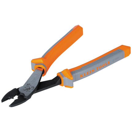 Klein Tools 1005RINS Insulated Pliers, Made in USA, Cutting/Crimping Tool for Insulated and Non-Insulated 10 to 22 AWG Wire and Connectors,1000V Rated