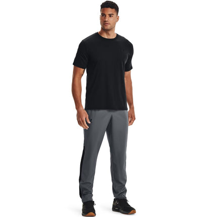 Under Armour Men's Woven Vital Workout Pants, Pitch Gray Black Black (012), XL Tall UK