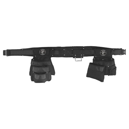 Klein Tools 5709L Electrician's Padded Tool Belt/Pouch Combo, 11-Pocket, 4-Piece, L