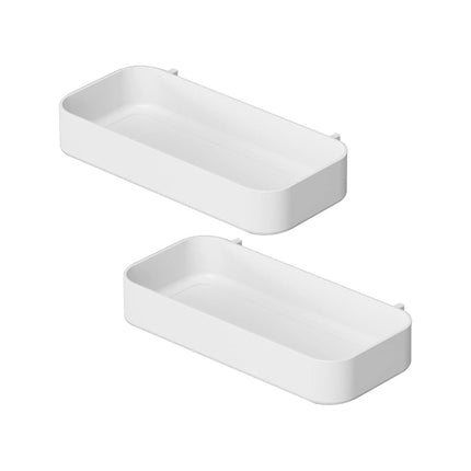 Chris.W 2Pack Pegboard Trays Pegboard Shelf White 