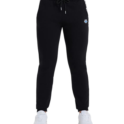 Arena Women's s Icons Pant Solid Sweatpants, Black/White/Black, S