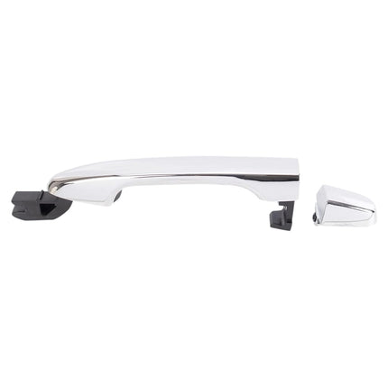 TRQ Rear Exterior Door Handle Chrome Compatible with 2012-2015 Honda Civic 2012-2016 CR-V