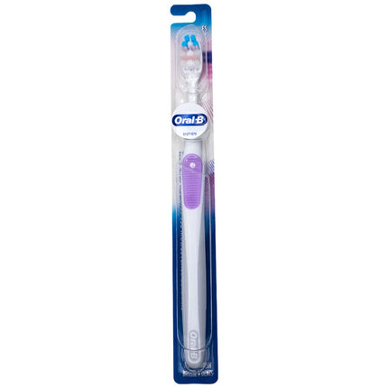 Oral-B Gum Care Extra Soft Toothbrush for Sensitive Teeth and Gums, Compact Small Head,(Colors Vary) - Pack of 4
