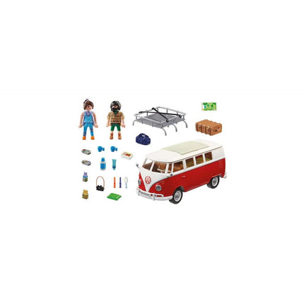 Playmobil 70176 Volkswagen T1 Camping Bus, Multicolor, 51.5 x 38.5 x 12.5 cm