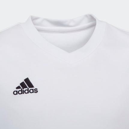 adidas Kids' Entrada 22 Jersey, White, Small