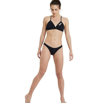 ARENA Team Women's Swim Bottom Solid Black-White