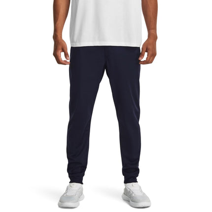 Under Armour Pantalon de jogging en tricot Sportstyle Homme, (411) Midnight Navy/Black, XXL