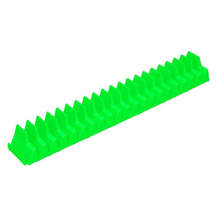 Ernst Manufacturing Wrench Pro Wrench Storage for 20 Wrenches with Anti-Slip Cleats - Green - Made in the USA