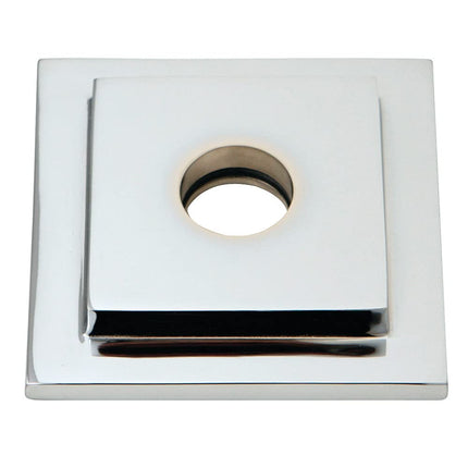 Kingston Brass FLSQUARE1 Legacy Heavy Duty Square Solid Cast Brass Shower Flange, Polished Chrome