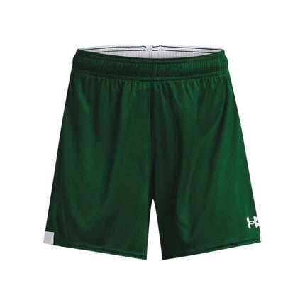 Pantalones cortos Maquina 3.0 para mujer de Under Armour, (301) Verde bosque / / Blanco, XL