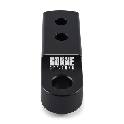 Borne Off-Road 2” Hitch Receiver Shackle Mount, Black