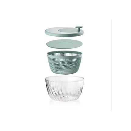 Guzzini Salad spinner-1709 Olive Green 26 x 19 cm