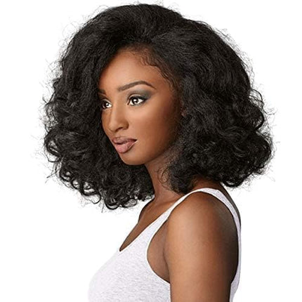 Sensationnel Synthetic Hair Half Wig Instant Weave Curls Kinks & Co BOSS LADY (1B)