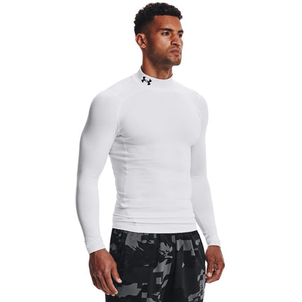 Ua Mens Ua Cg Armour Comp Mock White / / Black XXL