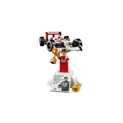 LEGO Icons McLaren MP4/4 y Ayrton Senna Modelo de Auto para Adultos 10330
