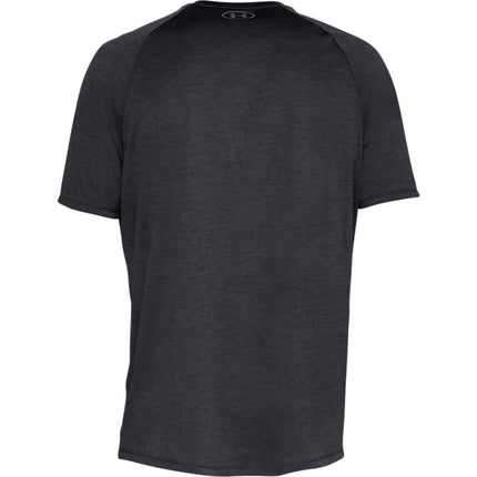 Camiseta de manga corta de cuello en V Under Armour Tech 2.0 para hombre, negro (001 grafito, L UK)