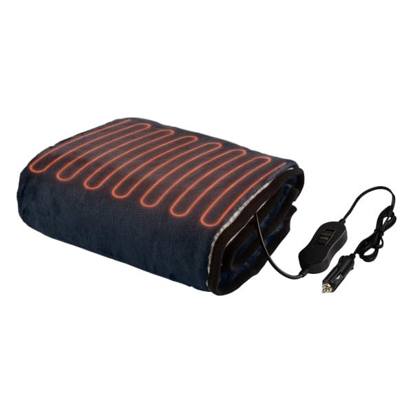 Heated Car Blanket - 12V Heated Blanket for Car, T