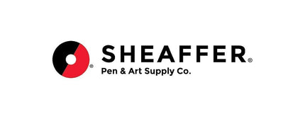 Sheaffer 300 - Refillable fountain pen, fine nib, glossy blue finish, chrome plate trim
