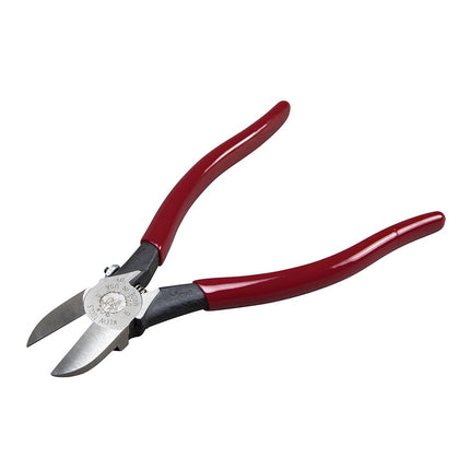 Klein Tools D227-7C Pliers, Adjustable Diagonal Cutting Pliers with Sping Loaded Flush Cutting Knives, Special Use Plastic Cutters