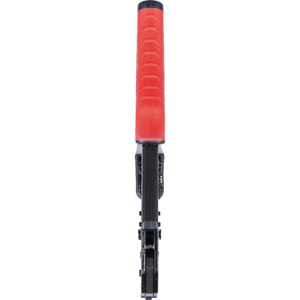 Klein Tools 3006CR Crimping Tool for Non-Insulated Terminals, Ratcheting Crimper, 10 to 22 AWG Stranded Copper Wire, Full-Cycle, 5-Cavity
