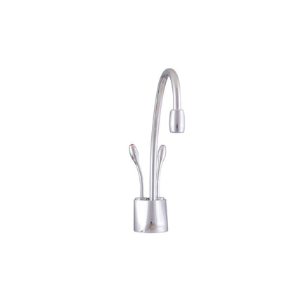 InSinkErator F-HC1100PN Mitigeur distributeur d'eau chaude et froide contemporain Indulge, nickel poli