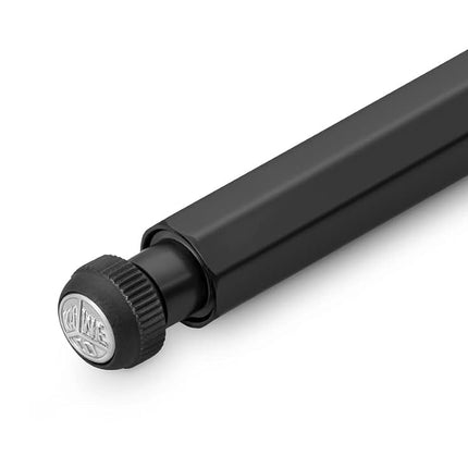 Kaweco SPECIAL S Mechanical Pencil Black 2.0 mm I Lead Pencil Made of Aluminium I Push Lead Pencil 10.5 cm I Refillable Pencil without Eraser